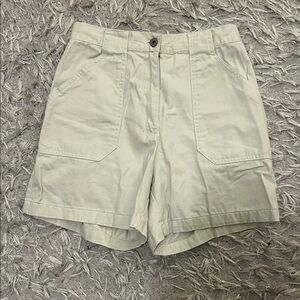 Sonoma Cream Cotton Shorts